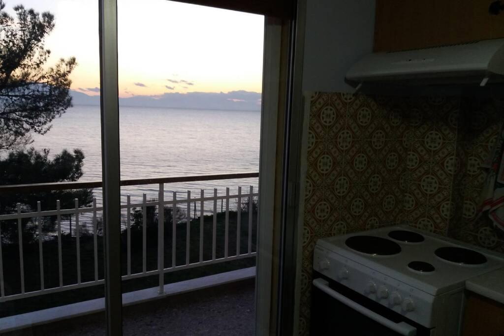 Ferienwohnung Sunshine House Offering Spectacular Views To Olymp A Nea Iraklia Exterior foto